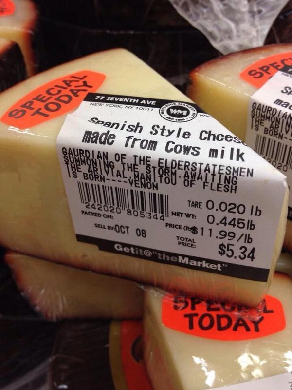 BabyFonzie's tweet photo. some #TRAMPMETAL cheese @olsonpower @TripMetal http://t.co/waBsyWT2Ru