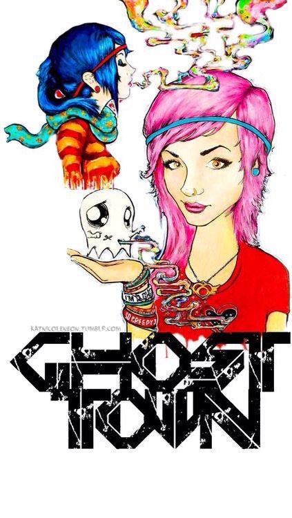 Jamilahwhite1's tweet photo. #htghosttown http://t.co/cV7PSME1Ao go watch Ghost Town music video "I'm so creepy" 👻 #StayCreepy http://t.co/23cdcS0eQc