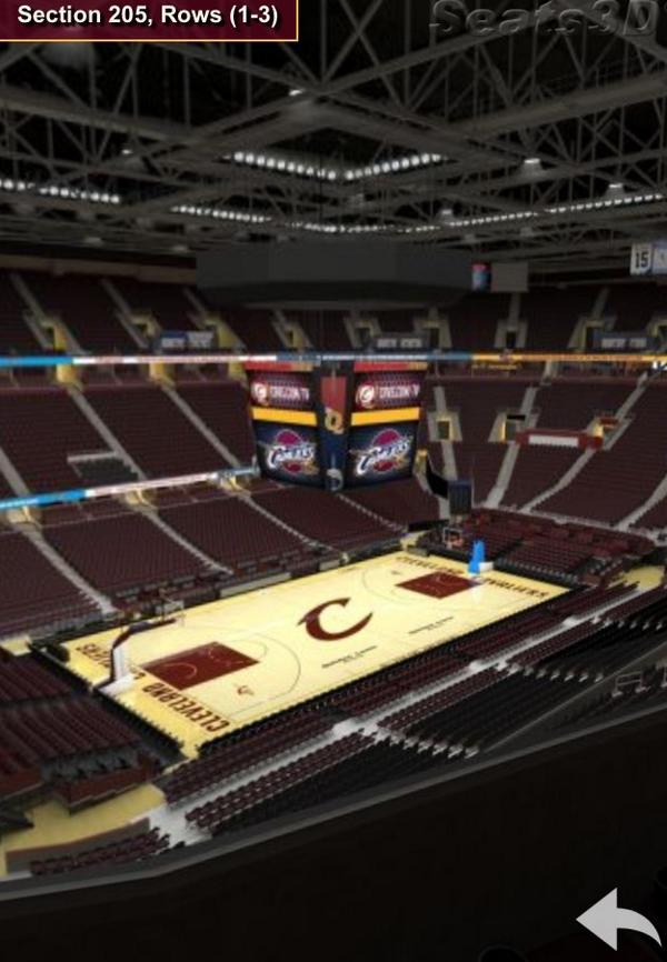 BIGPLAYcle's tweet photo. RETWEET to win 2 Cavs tickets 10/30/14 vs. NYK. Section 205, Row 1. Must be following to win. Winner announced 10/5. http://t.co/8ZmL9aebTD