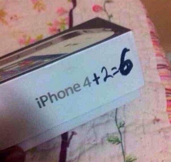 new #iphone6 has arrived! 😂