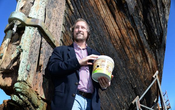 valerinac's tweet photo. Free coat of SA business goodness for City of Adelaide Clipper. http://t.co/DdmB9x4tHd http://t.co/UrjDMAbgFp