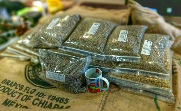 rocketlaunch's tweet image. Our 80lbs contribution to the celebration of coffee culture! #NationalCoffeeDay