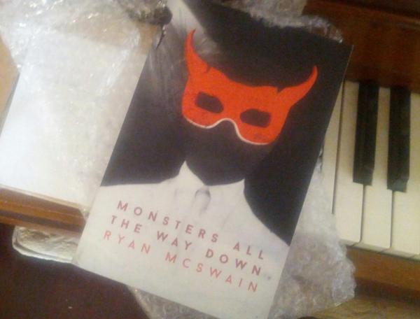 Butlerewhon's tweet image. Read #AndrewPyper ARC last week, #StephenKing #MRMERCEDES last night, now @RyanNcSwain ARC arrives. Life is horrific.