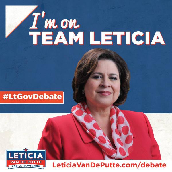 TMFtx's tweet photo. Ready to watch Senator @Leticiavdp clean house. Time to put #TexasFirst #VivaLeticia #Texas2014 http://t.co/NG2YlvVg46