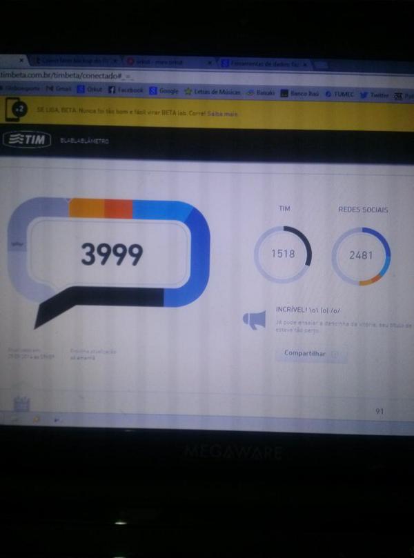 Quero só ver se vai atualizar amanhã! #ansioso