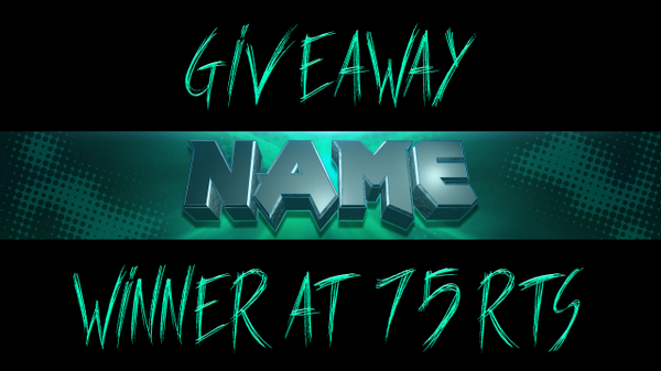 Thajuiceee's tweet image. Giveaway!
1.Follow @ColonelGFX @VisuaIIy @RuseBrisK (will be checking)
2.Winner picked at 75 retweets!