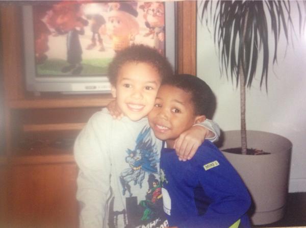 Aaron_B33's tweet photo. Here's a giant happy birthday to my cousin, my best friend, and my brotha from anotha motha! Happy 17th man http://t.co/8RuEUtTPpj