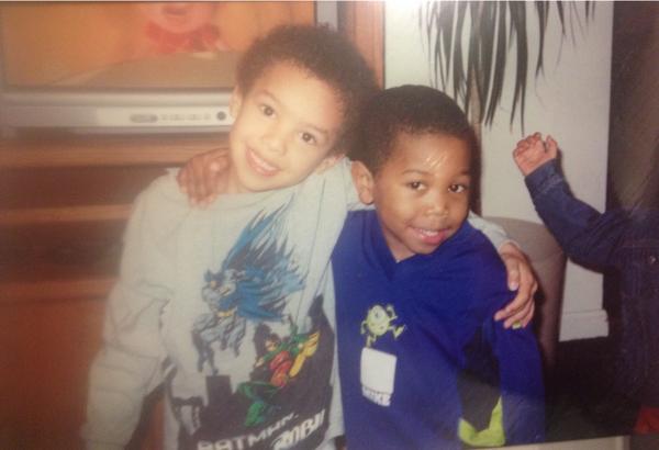 Aaron_B33's tweet photo. Here's a giant happy birthday to my cousin, my best friend, and my brotha from anotha motha! Happy 17th man http://t.co/8RuEUtTPpj