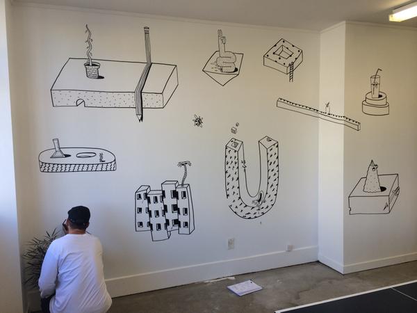 Atomicio_'s tweet image. Atomic offices today. Hopefully it doesn't go all Pied Piper on us.