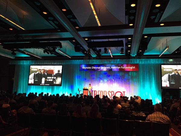 robholliday's tweet photo. Trendspot has been amazing! Great presentation from Dietmar! #TrendspotANZ http://t.co/2GwxLOtVUI