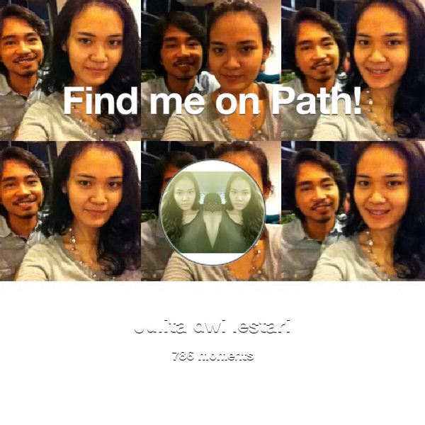 I've shared 786 memories with my friends on #Path - see them now at path.com! #thepersonalnetwork