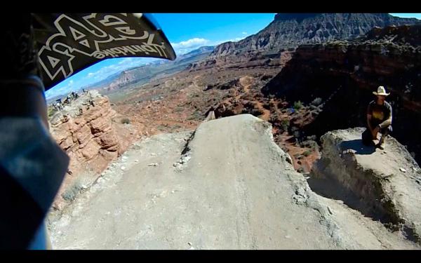 Cam Zink’s Massive 360 Step-Down POV – Red Bull Rampage 2014  bit.ly/1ostsZA