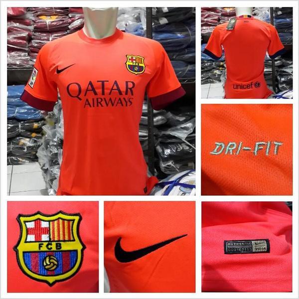 dfrizzsoccer's tweet photo. Barca Away 14/15 http://t.co/9bDTHqUSXp