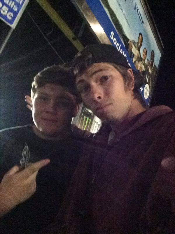 Justin_Marilest's tweet photo. Got to see my old Homie tonight who I haven't seen in forever. Great seeing you again Glen! #skatefam #skaters http://t.co/JTVdf0CJ69