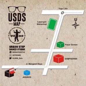 Follow this map for joining our class.