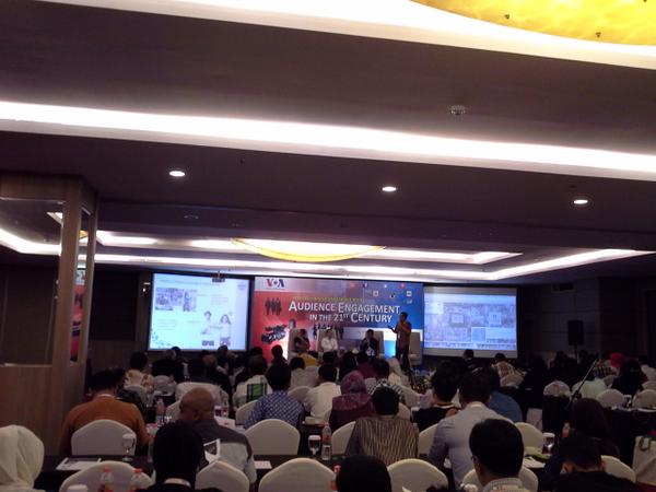 Day two <a href="/voaindonesia/">VOA Indonesia</a> #voasosial