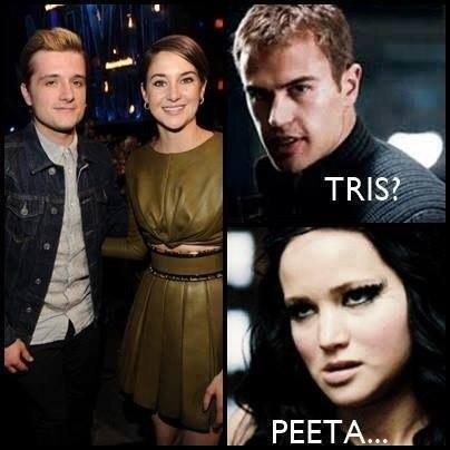 #TheHungerGames #Divergent #Humor #ВзаимныйФолловинг 
— Трис?
— Пит...