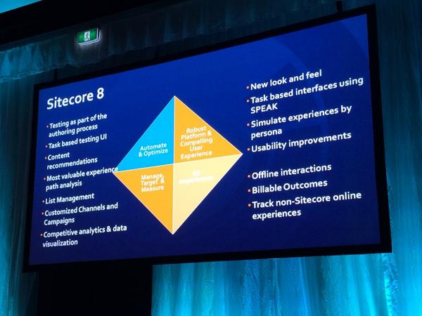 aussieviking's tweet image. Packed full of features #Sitecore8 #trendspotANZ