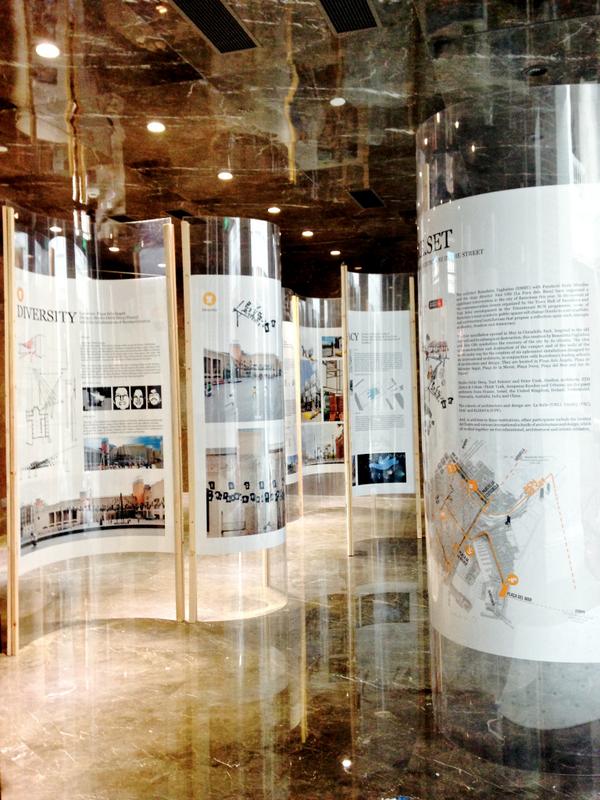 mikaelapatrick's tweet photo. Expo of @BcnRESET by @EMBT at @BjDesignWeek, until Oct. 3rd, come visit! #barcelona #BJDW2014 http://t.co/ZSek5GPgVj