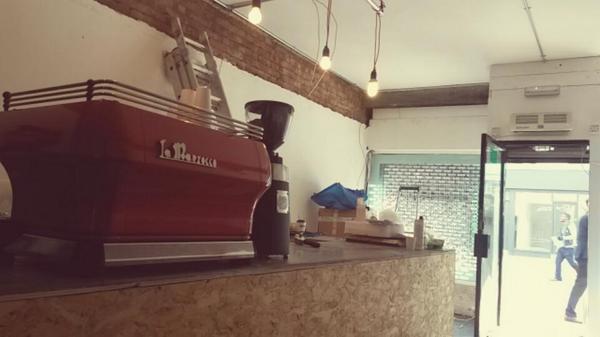 Lower Marsh, Waterloo. Don't panic, great coffee is coming!