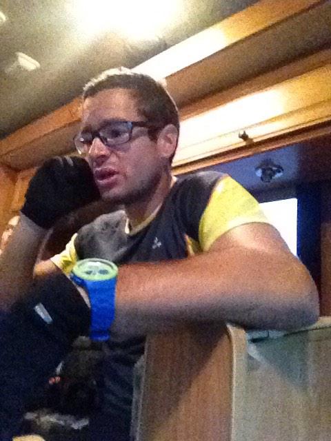 LeDefiSylvain's tweet photo. Interview téléphonique avec #RadioCanada dans le VR. #goSylvain #interview #DSB2 http://t.co/DhiwnJqg7W