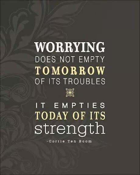 InvisInjuries's tweet photo. What is point in worrying, what does it achieve? http://t.co/zYyC4oMrBj