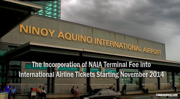 CEnterTechNews's tweet photo. Incorporation of #NAIA #TerminalFee to #InternationalAirline Tickets Nov 1, 2014 #Travel=>http://t.co/5ISmIg5B3i http://t.co/pZOGGPoCWj