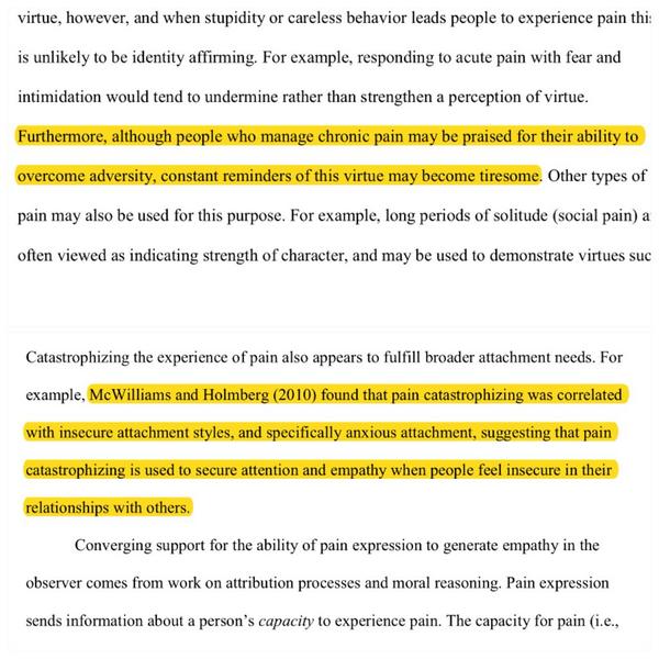 AdamMeakins's tweet photo. Some very important messages for all who work with those in pain in that paper I just posted... #KnowPain #KnowGain http://t.co/NW2gyUFIgV