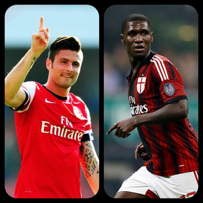 HAPPY BIRTHDAY to Arsenal forward Olivier Giroud, and AC Milan defender, Cristián Zapata!!  