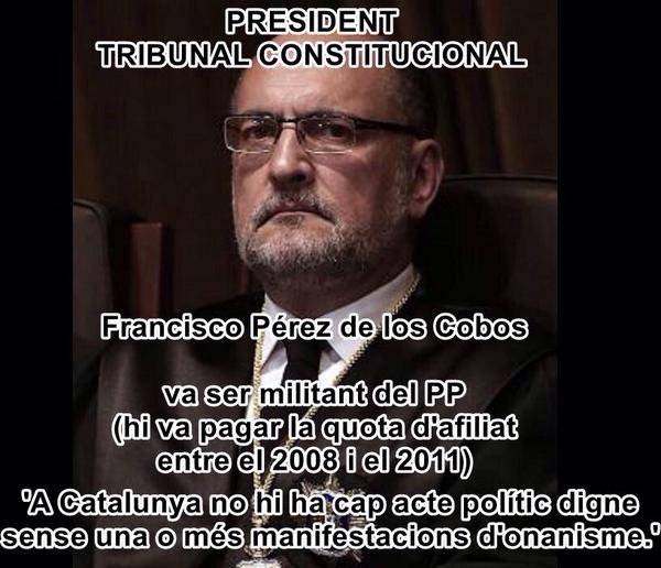 VicenGracia's tweet image. @FinancialTimes @nytimes @Corriereit @libe @tonialba 
Tribunal Constitucional il·legal i parcial subjugat al PP/PSOE