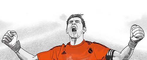 IkerCasillas's tweet photo. Mañana un @realmadrid diferente, negro en el campo, naranja en la portería, pero con un toque especial @adidas_ES http://t.co/sV7teHasld