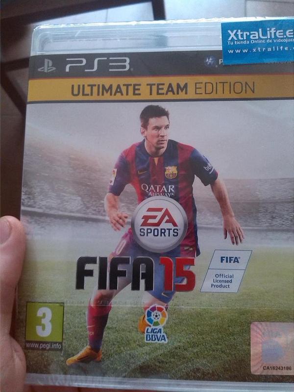 alvaromuni2000's tweet photo. Ha probar el #Fifa15 y que se pueda jugar un bien ratito http://t.co/8q6UqkYi3y