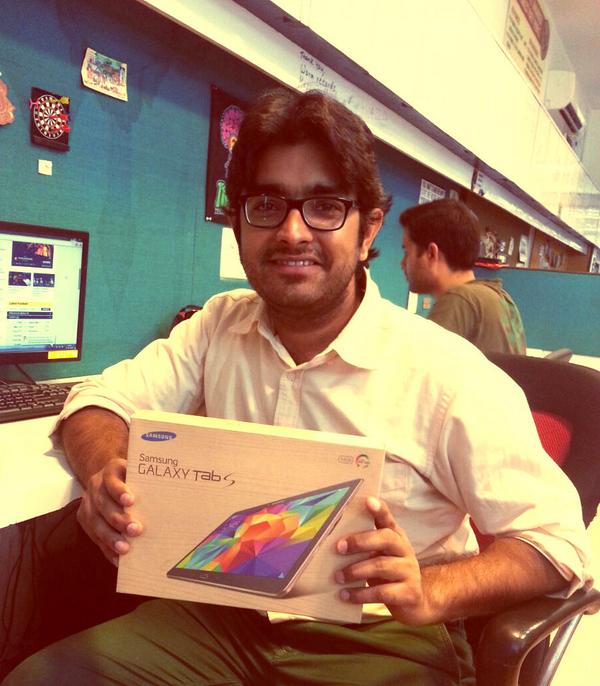 #happy #September2014 Gotmyprize @SamsungMobileIN #GalaxyTabS #superexcited #pictureperfect  #photography #love #life