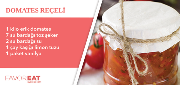 Domatesler bitmeden denemeniz gereken bir lezzet; domates reçeli. bit.ly/1qQSml4