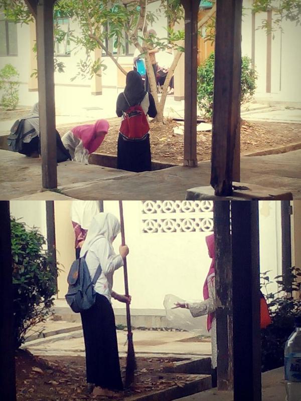 OPSIH Kampus "Bersih kampusku lestari bumiku" P.A.S Mahaguru