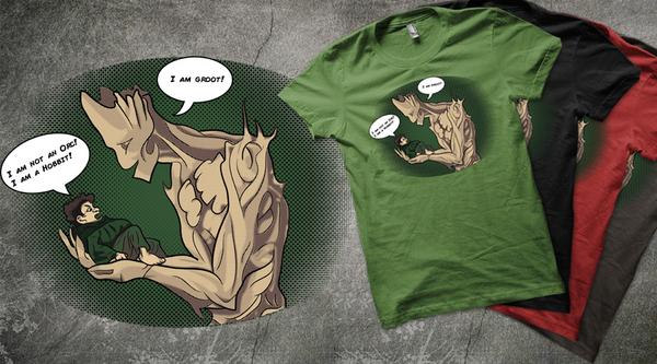 VimagoDeveloper's tweet image. Vote for my T-Shirt on qwertee.com/product/hobbit… … #design #tshirt
#Groot #GuardiansOfTheGalaxy