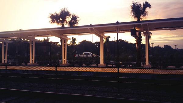 Sunrise on the <a href="/RideSunRail/">SunRail</a>