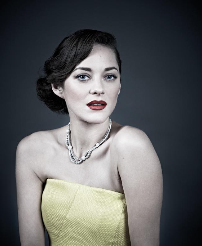 Happy 39th Birthday to Marion Cotillard! See her portrait in my BEHIND THE MASK exhibition for 
