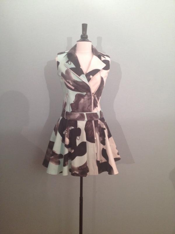 pretty girl's print summer dress @Risto #2eBureau #PFW #SS15 #showroom
