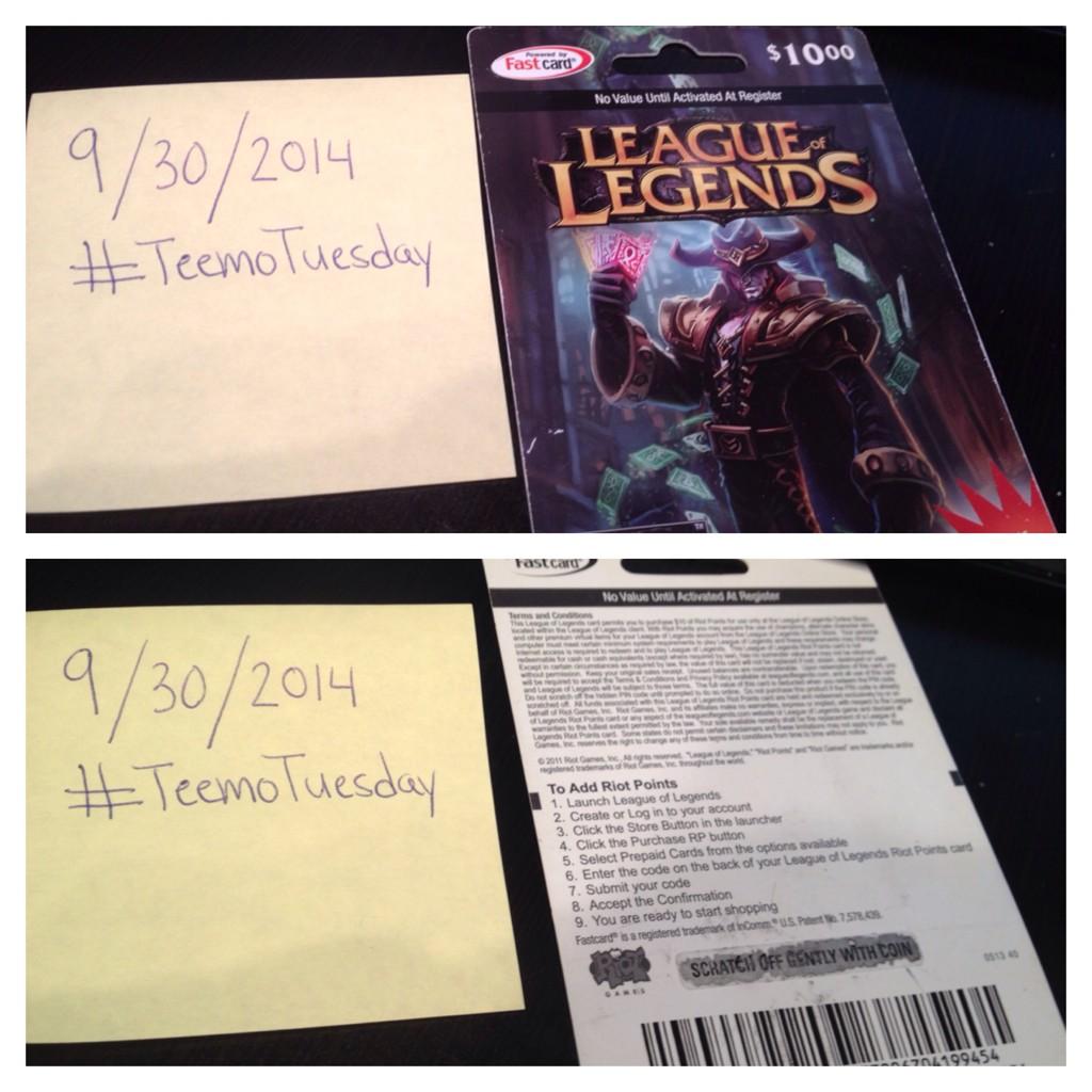 Riot Points Card Back
