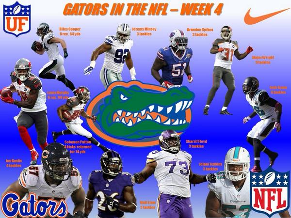 #GatorsInTheNFL Week 4