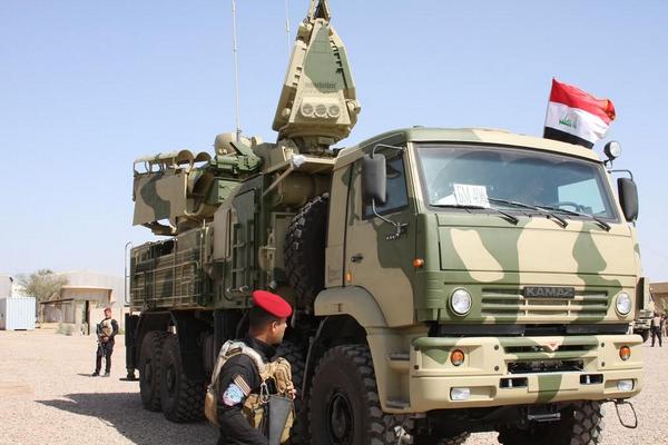 تعرف على منظومة Pantsir-S1 للدفاع الجوي والمنضمة حديثاً للخدمة في صفوف الجيش العراقي الشقيق Byy8JZFCIAAkA8a