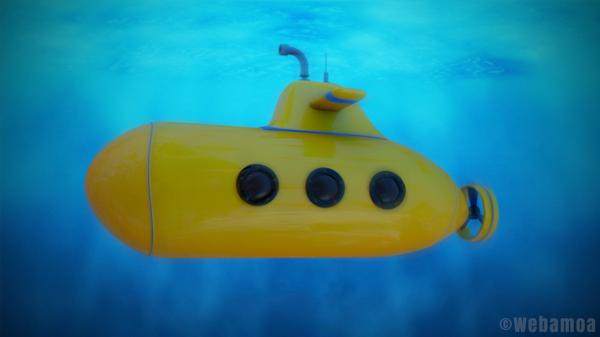 webamoa's tweet image. Création #sousmarin #yellowsubmarine #design #3d 
@Cite_de_la_Mer