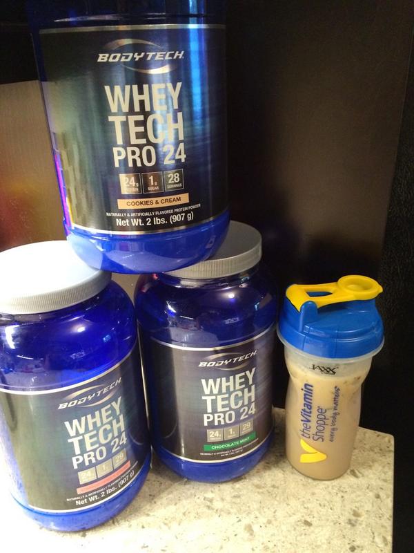 VitaminShoppe's tweet photo. Last day to stock up on BodyTech! Buy one get one 50% off. #sometypeofwhey #whey #allthewhey #bodytech http://t.co/B3zr1ZkENa