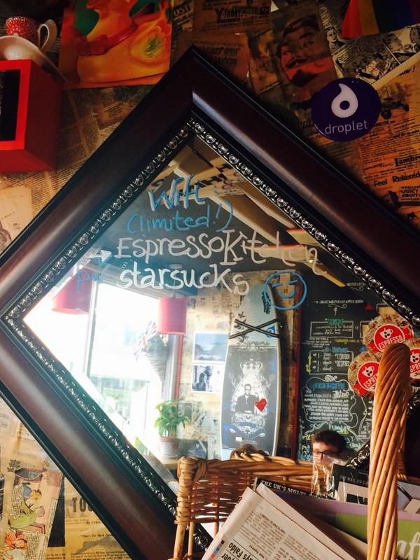 AlexRoseAustin's tweet photo. I love this 😊 @ExpressoKitchen ahh the best coffee in Bournemouth! https://t.co/ApGRjdsvNl http://t.co/SZcSuH3hmK