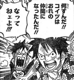 ツキミ 何時か海賊同盟が解消される可能性より ルフィが 仲間になれ をすっ飛ばして 仲間になったんだ って言ったから ローはルフィに流されてこのまま同盟を続ける可能性を私は立てたい W Http T Co Sen59awlla Twitter
