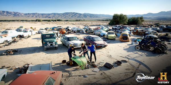 Some call it a junkyard. We call it a playground. #TopGear