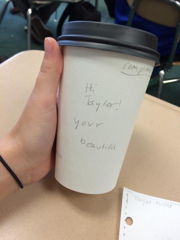 tmf9497's tweet image. Austin took my coffee and made it into a compliment mug. (my personal favorite #notabitch)