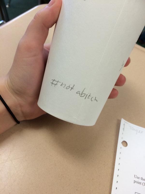 tmf9497's tweet image. Austin took my coffee and made it into a compliment mug. (my personal favorite #notabitch)