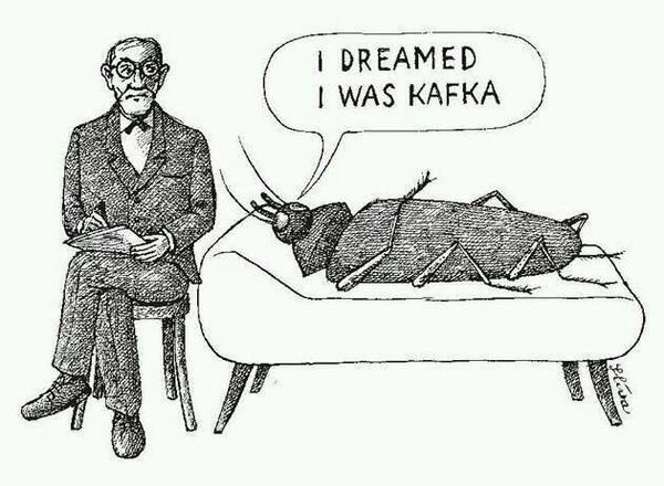 Jakub Kuchař on Twitter: ""I dreamed I was Kafka" od Jiřího Slívy ...